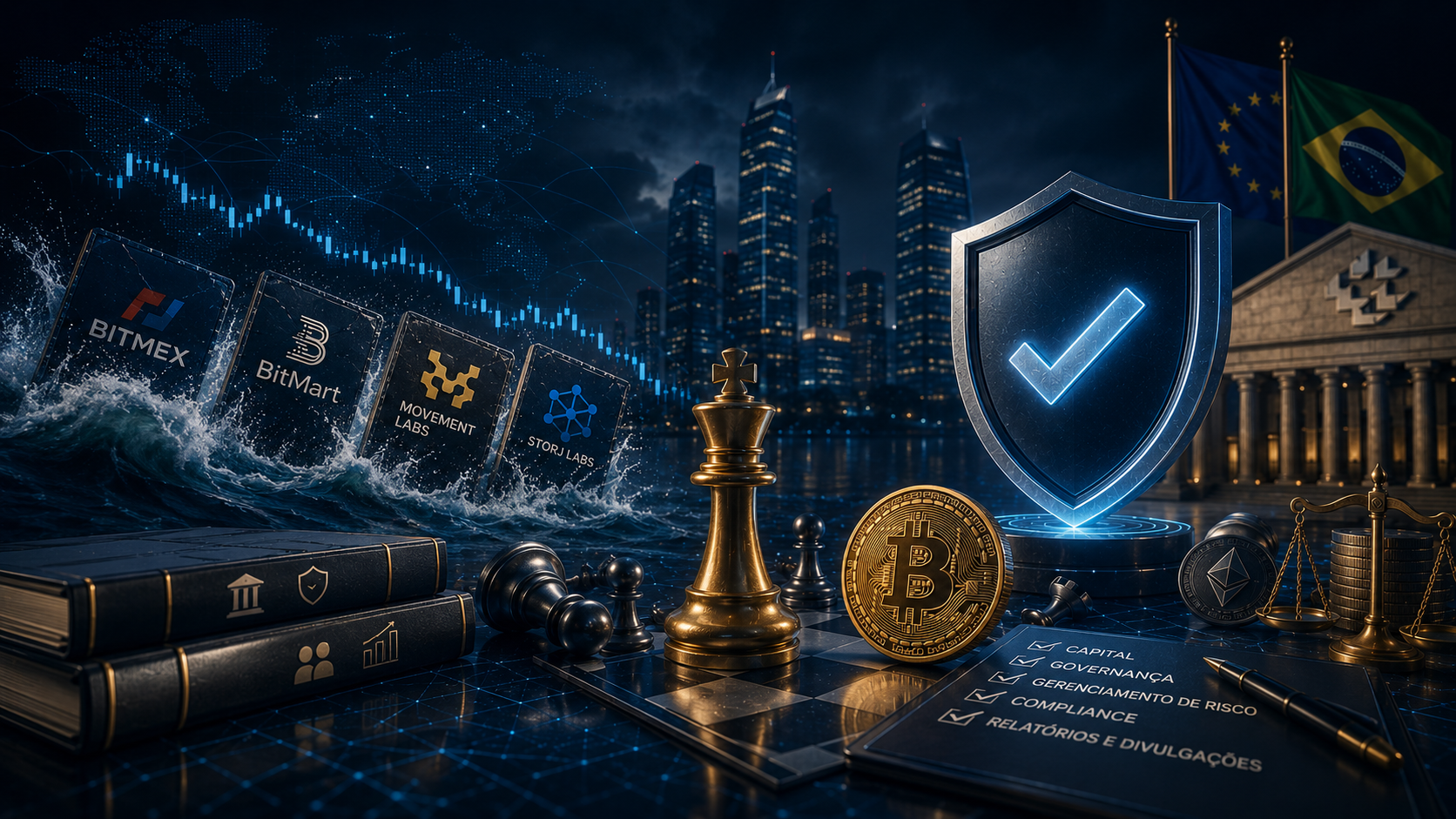 Onda de Fechamentos de Exchanges Expõe Compliance como Condição de Sobrevivência