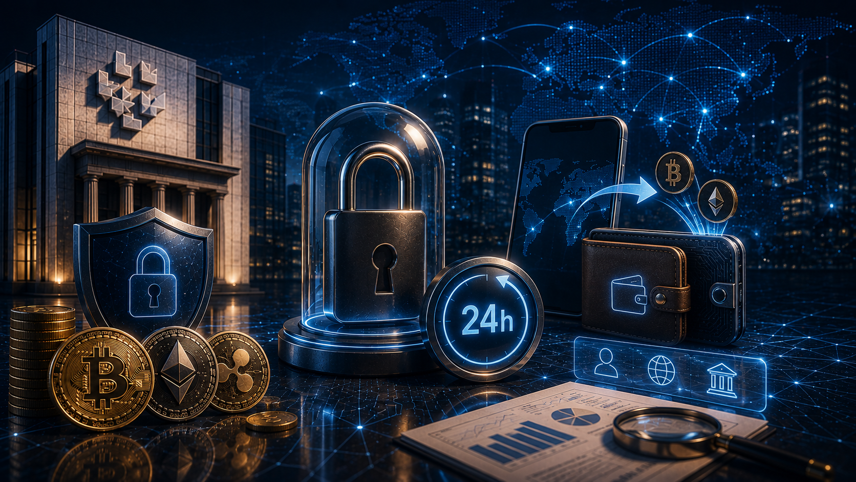 Banco Central Impõe Retenção de 24 horas para Transferências de Ativos Virtuais ao Exterior e a Carteiras Autocustodiadas
